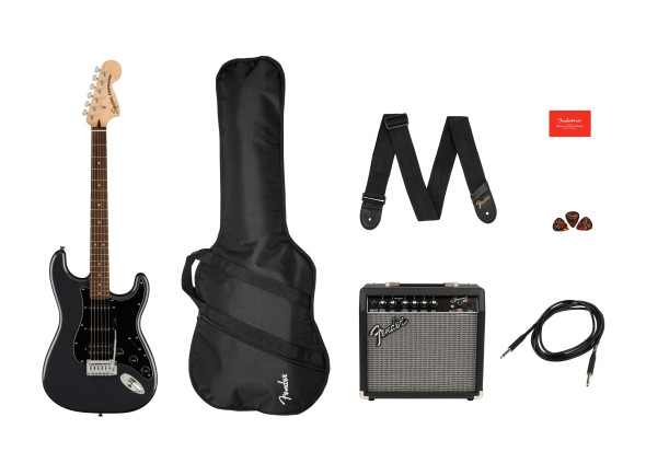 Fender Squier Stratocaster Affinity HSS Charcoal Frost Metallic Fender Squier Stratocaster Affinity HSS Charcoal Frost Metallic
